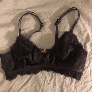 Aerie Happy Lace Triangle Bralette (XL)